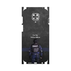 MAHOOT Police Officer-FullSkin Cover Sticker for Xiaomi Redmi Note 9 Pro