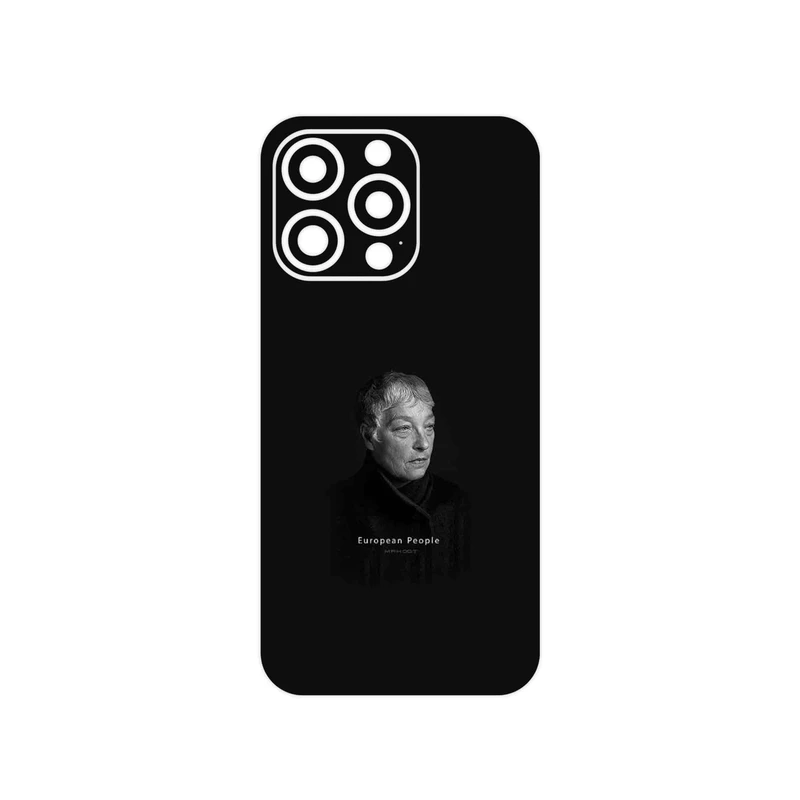 برچسب پوششی ماهوت مدل Portrait of a European Woman مناسب برای گوشی موبایل اپل iPhone 13 Pro Max