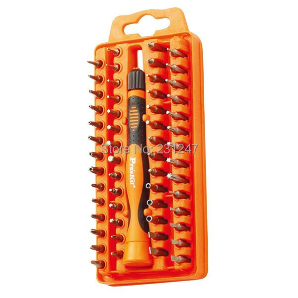 مجموعه 58 عددی پیچ گوشتی پروسکیت مدل SD-9808N