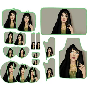 سرویس آشپزخانه 17 تکه شمسه نگار مدل 02