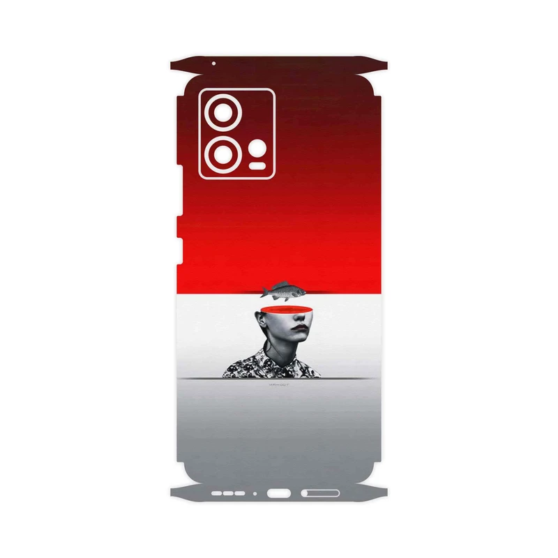 برچسب پوششی ماهوت مدل Collage of surreal Portrait of Women 1-FullSkin مناسب برای گوشی موبایل موتورولا Edge 30 Fusion