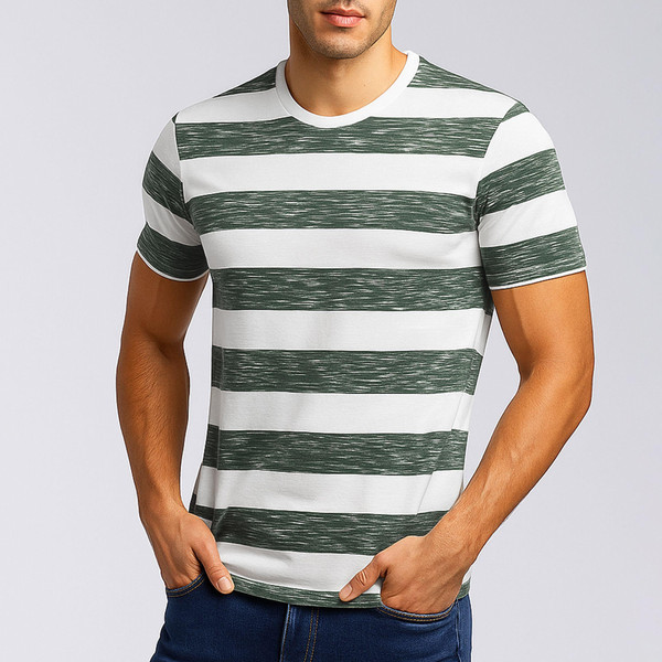 تی شرت آستین کوتاه مردانه باینت مدل 2261790 رنگ سبز