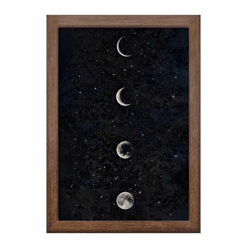 تابلو خندالو طرح ماه (Moon) کد F11608