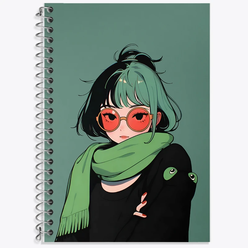 دفتر لغت 50 برگ خندالو طرح دخترانه کد F6870