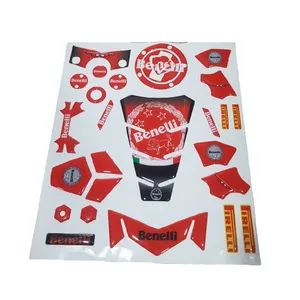 ست کامل برچسب موتور سیکلت مدل ABC300