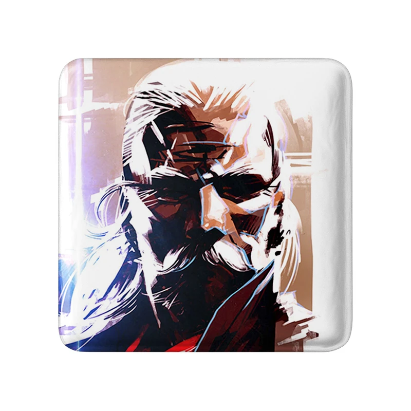مگنت خندالو طرح بازی متال گیر (Metal Gear) مدل مربعی کد 33172