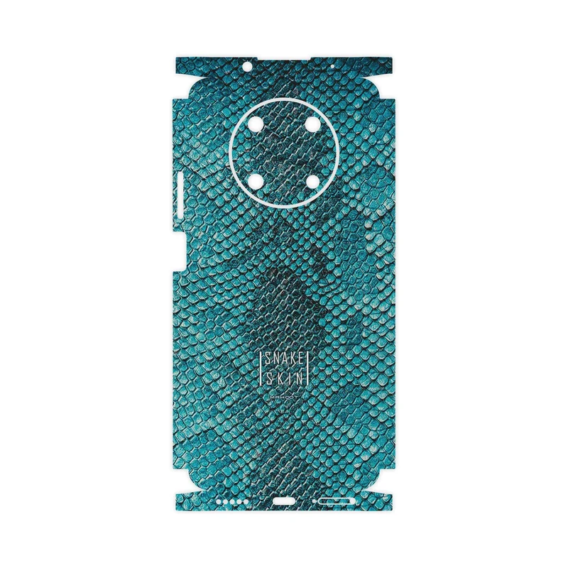 برچسب پوششی ماهوت مدل Blue Snake Skin-FullSkin مناسب برای گوشی موبایل هوآوی Nova Y90