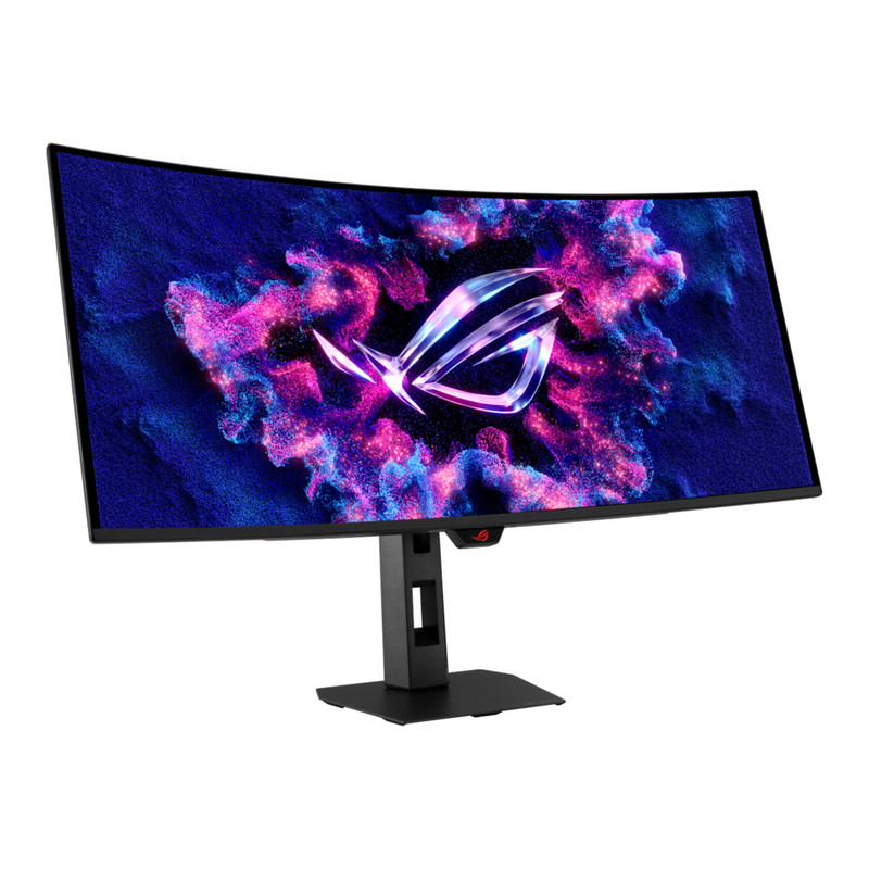 مانیتور خمیده گیمینگ 34 اینچ ایسوس مدل ROG Strix XG34WCDMS با وضوح 4K، پنل QD-OLED و نرخ به‌روزرسانی 280 هرتز