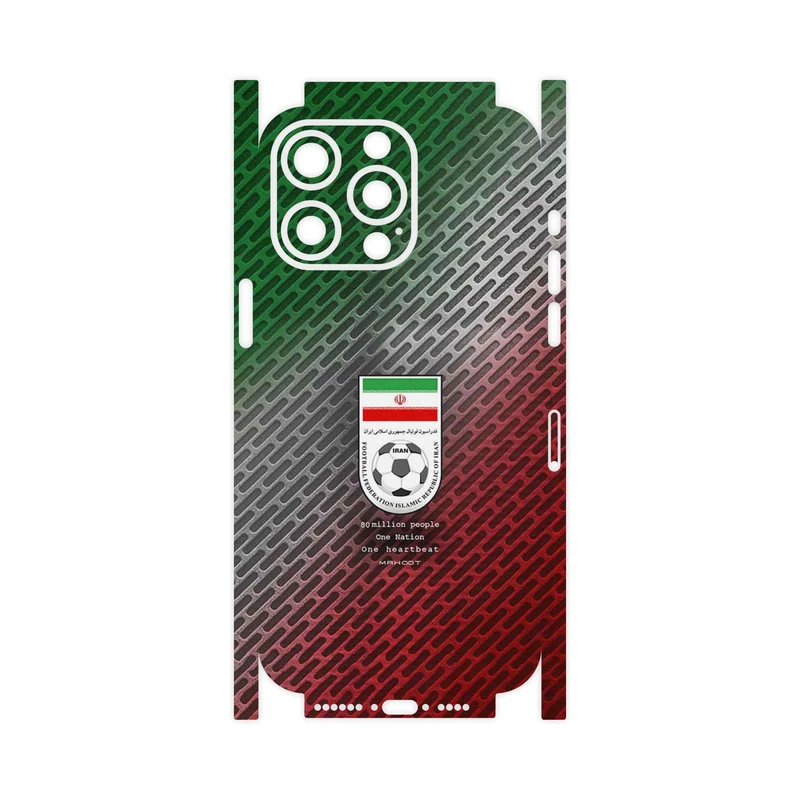 برچسب پوششی ماهوت مدل Iran_National_Football_Team-FullSkin مناسب برای گوشی موبایل اپل iPhone 15 Pro Max