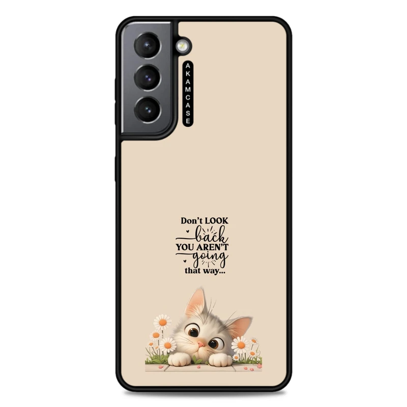 کاور آکام مدل AMC-WSGS21-ANIMALS QOUTES-20 مناسب برای گوشی موبایل سامسونگ Galaxy S21