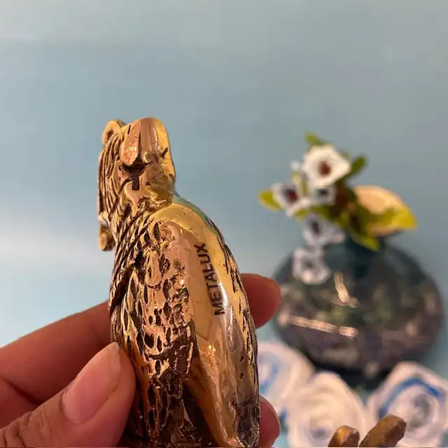 دکوری برنجی مدل طاووس متالوکس کد 829048