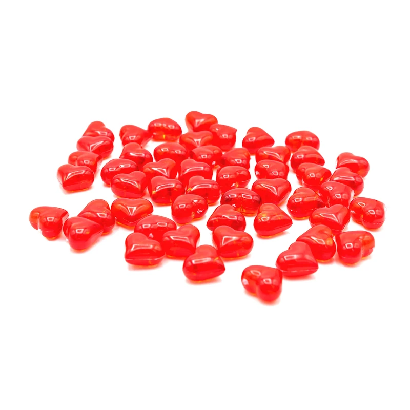 ابزار کادویی مدل قلب تزئینی طرح توپر کد 01 بسته 50 عددی