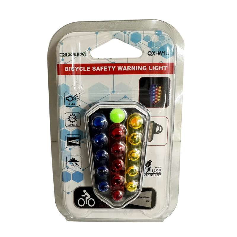 چراغ پلیسی دوچرخه مدل QX-W15