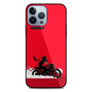 AKAM AMC-WA13PROMAX-MOTORCYCLE-1 Cover For Apple iPhone 13 Pro Max