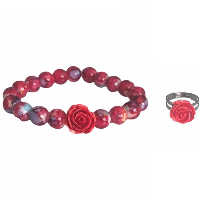 نیم ست دخترانه مدل الیزابت 068