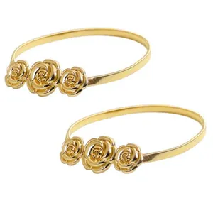 پرده جمع کن مدل TRIPLEFLOWERS مجموعه دو عددی