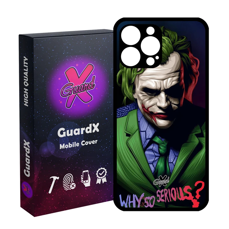 کاور گارد ایکس طرح Joker مدل Glass10187 مناسب برای گوشی موبایل اپل iPhone 14 Pro Max