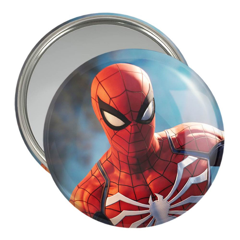 آینه جیبی خندالو مدل مرد عنکبوتی Spider Man  کد 13160