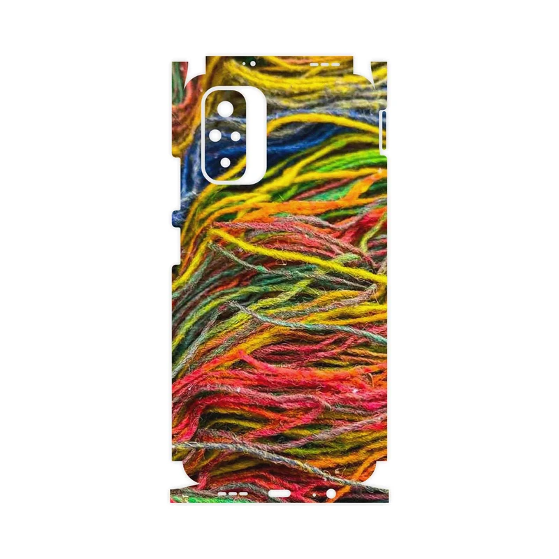 برچسب پوششی ماهوت مدل Fabric Texture 9-FullSkin مناسب برای گوشی موبایل شیائومی Redmi Note 10