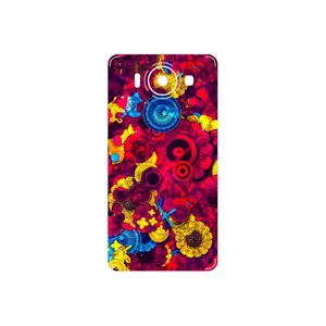 MAHOOT Vector Flower Garden Digital Art Cover Sticker for Microsoft Lumia 950