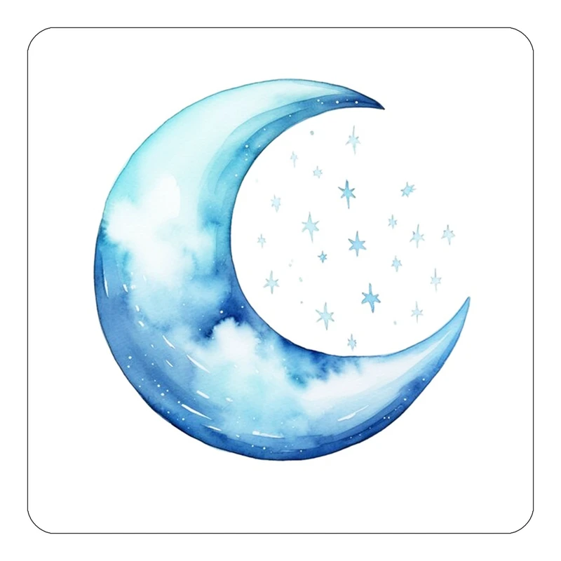 مگنت کاکتی طرح ماه و ستاره مدل mp54740