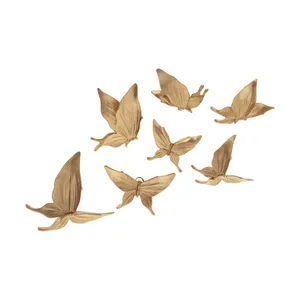 دیوارکوب کولاک طرح پروانه کد P01 مجموعه 7 عددی