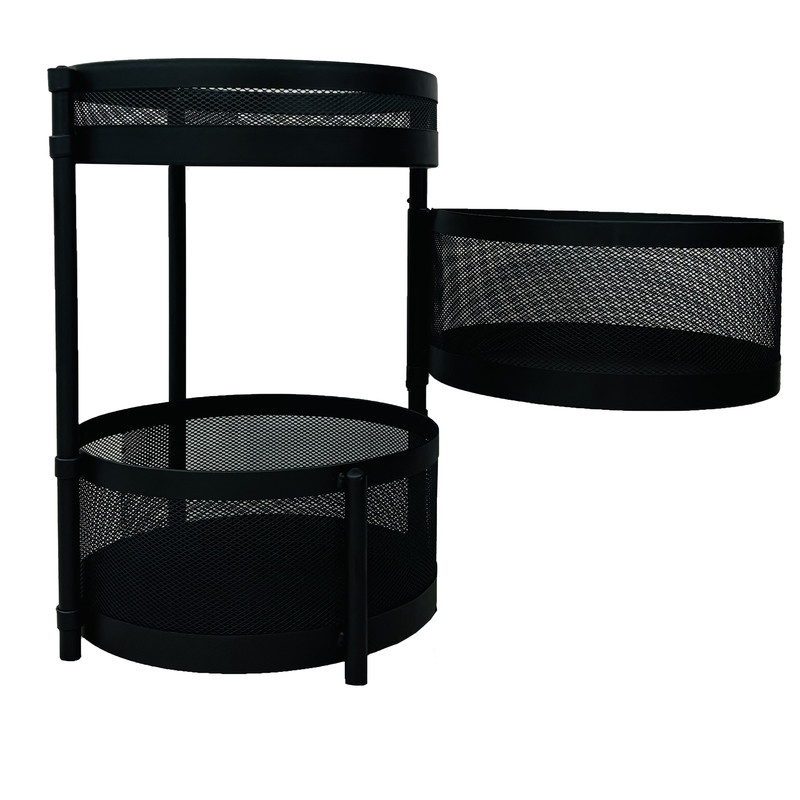 سبد سیب زمینی و پیاز ساین مدل گردان توری دو و نیم طبقه بدون چرخ