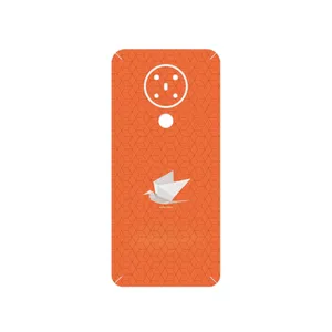 MAHOOT Minimalist origami bird Cover Sticker for Nokia 5.3