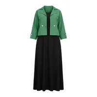 ست کت و سارافون رسمی زنانه مدل لینن 48715