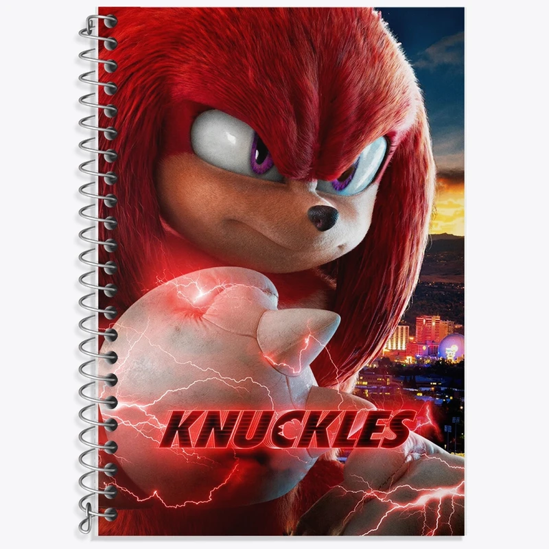 دفتر لغت 50 برگ خندالو طرح سونیک (Sonic) کد F2235