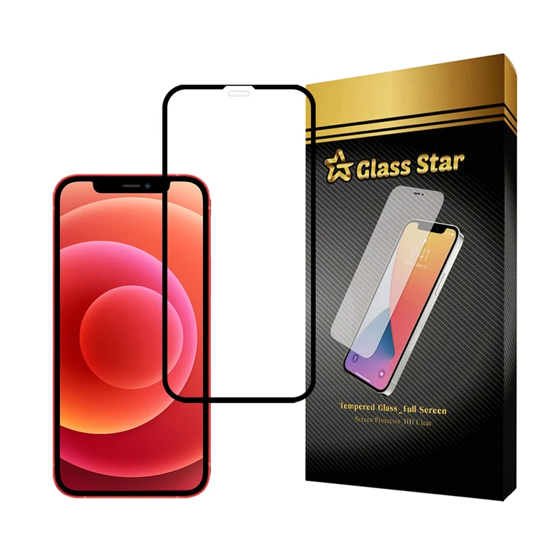 محافظ صفحه نمایش سرامیکی  گلس استار مدل CRMSNWGS مناسب برای گوشی موبایل اپل iPhone 12 Pro / 12