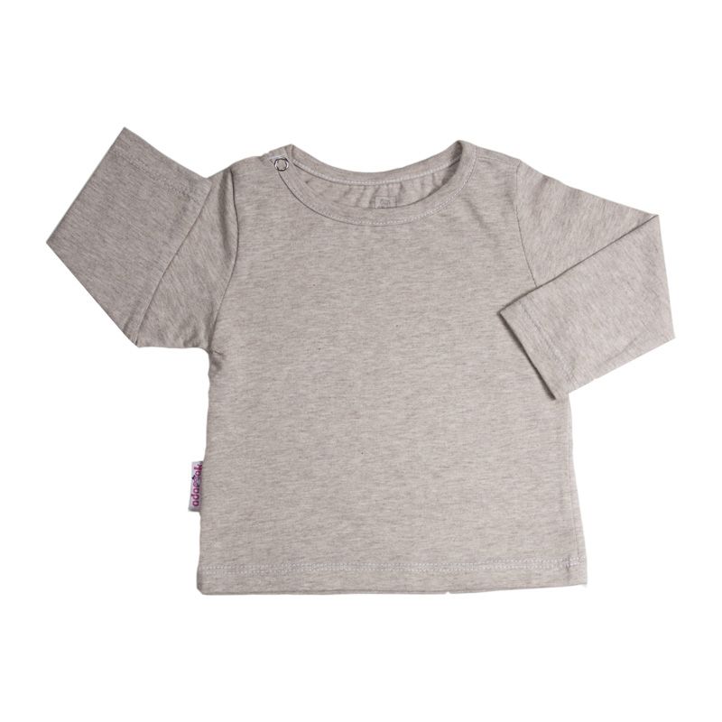 تی شرت آستین بلند نوزادی آدمک کد 147968 رنگ نسکافه ای -  - 1