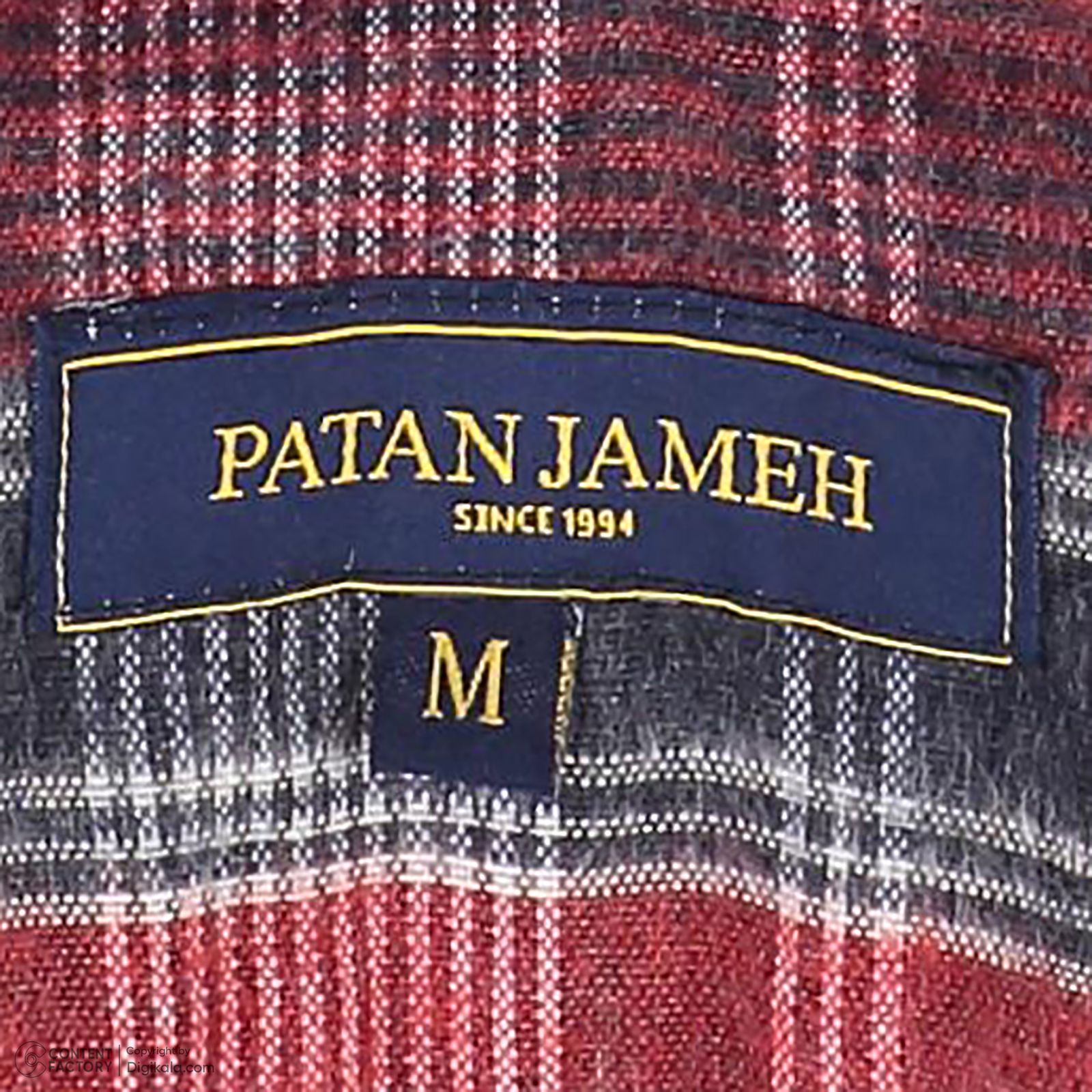 پیراهن آستین بلند مردانه پاتن جامه مدل پشمی کد 102721020194482 -  - 5