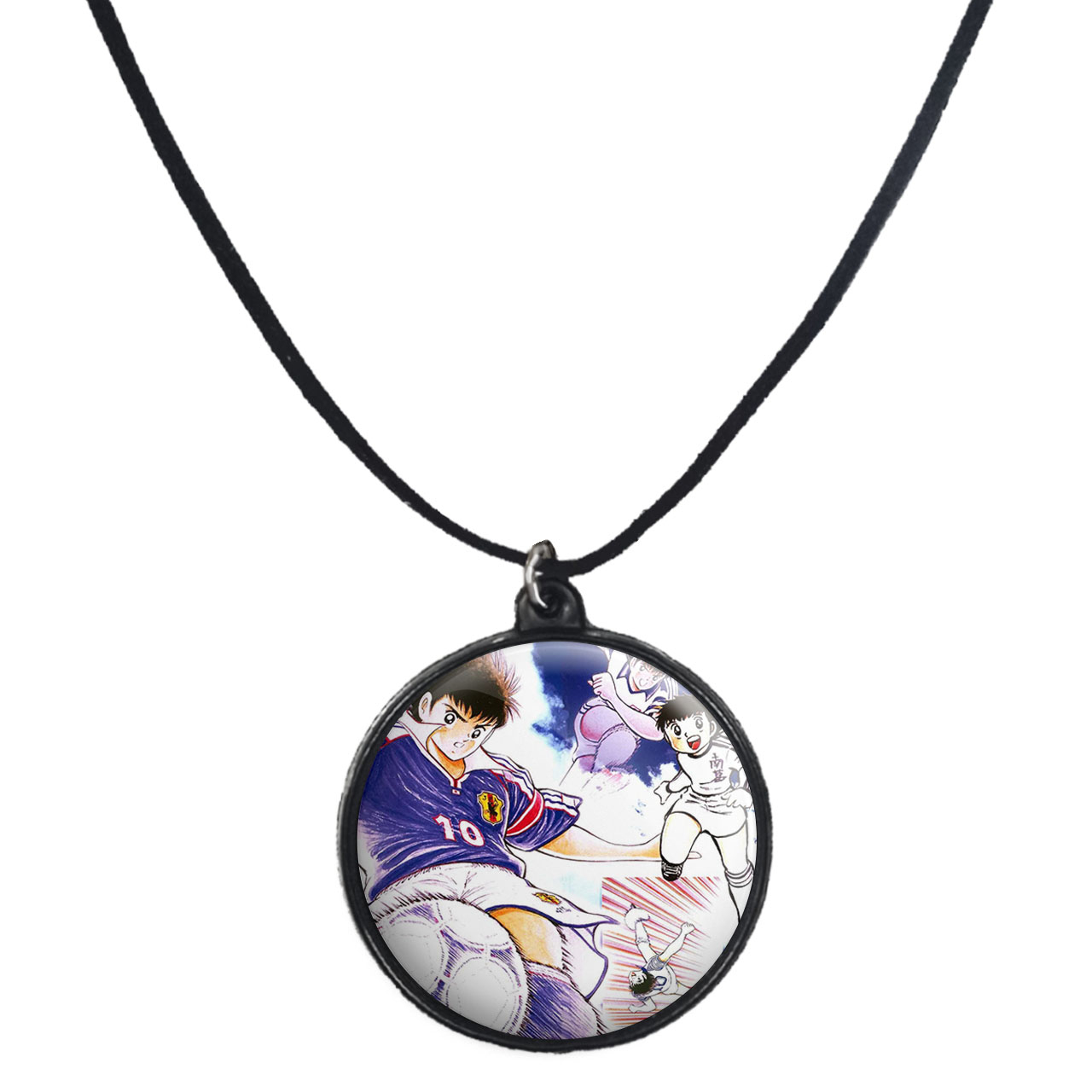 گردنبند پرمانه طرح فوتبالیست ها کد pmb.22320 مدل دو طرفه