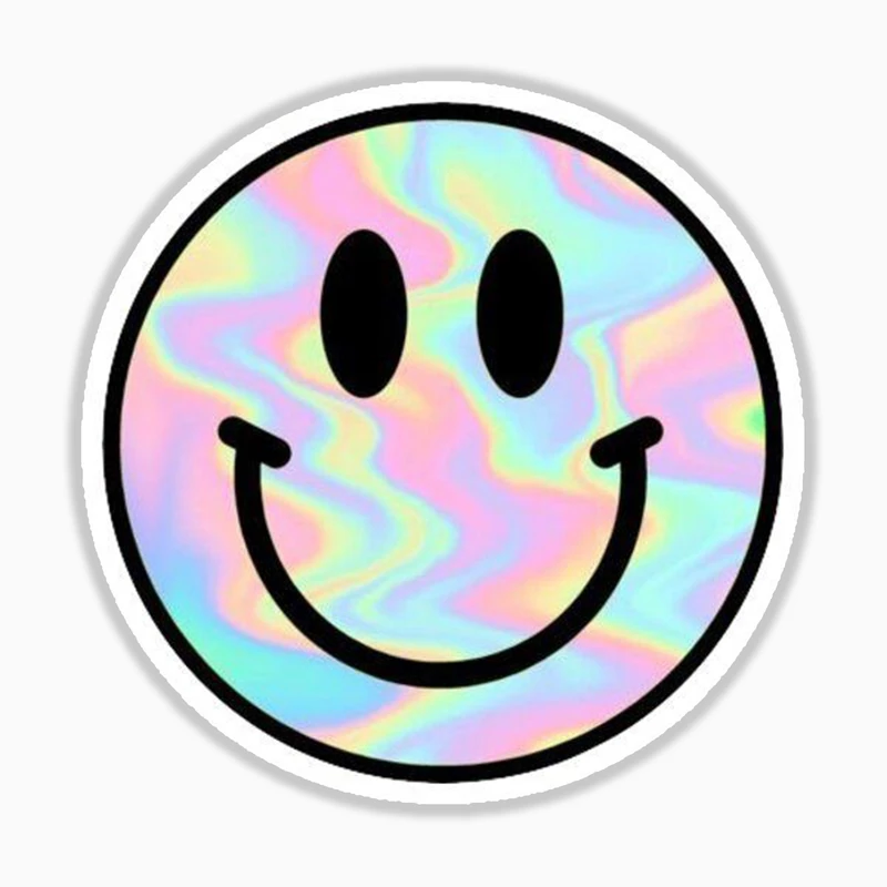 استیکر لپ تاپ و موبایل بووم طرح خنده کد mm84