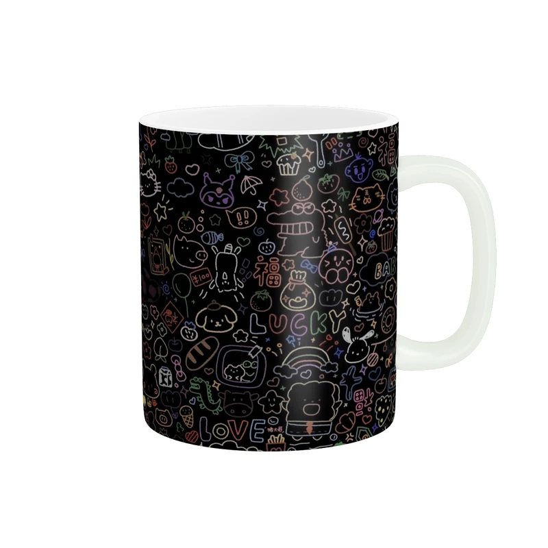 ماگ پاد آفرین طرح کارتونی کد 5876