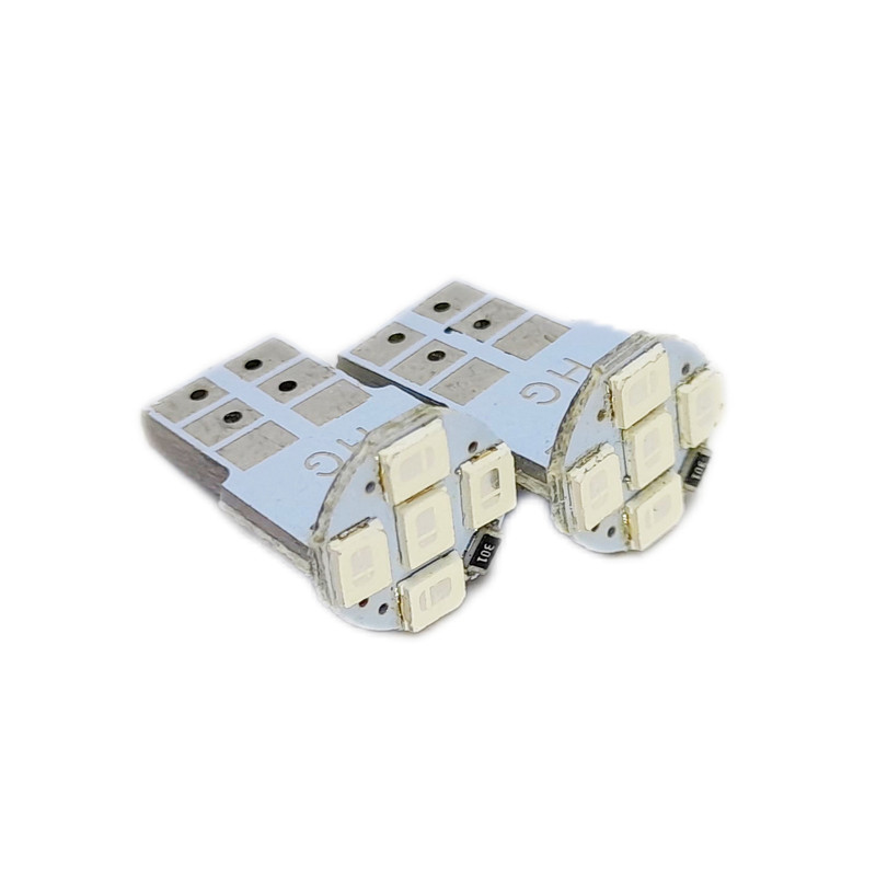 لامپ چراغ کوچک خودرو مدل smd پایه آریایی بسته دو عددی