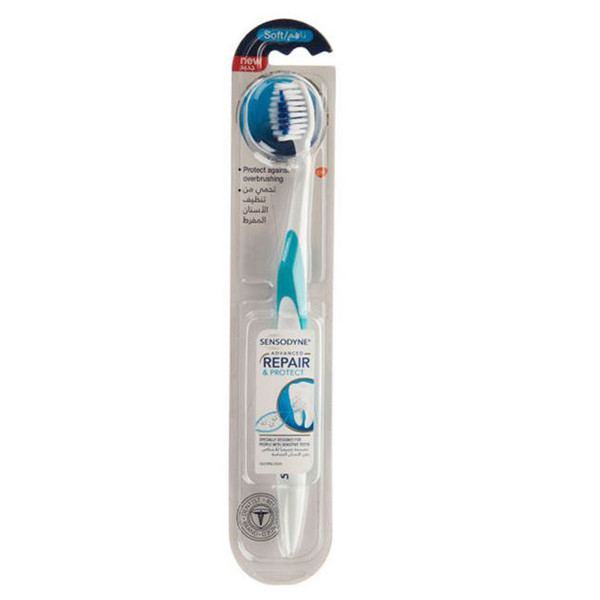 خمیر دندان سنسوداین مدل Repair Protect Whitening حجم 75 میلی لیتر به همراه مسواک با برس نرم
