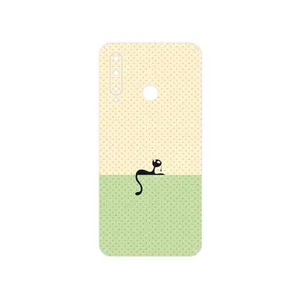 MAHOOT Minimal Internet Cat Icon Cover Sticker for Honor 20 Lite
