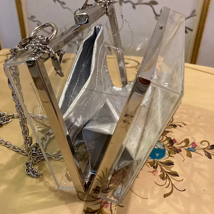 کیف مجلسی زنانه مدل گل