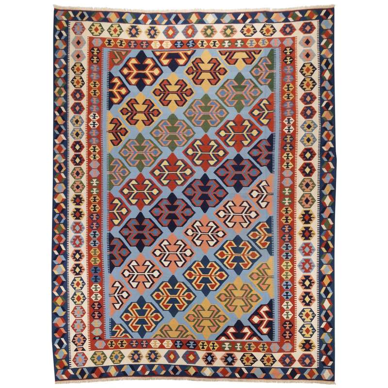 گلیم دستباف یازده و نیم متری سی پرشیا کد 171678