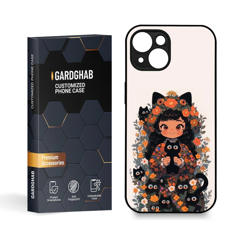 کاور گارد قاب مدل دخترانه مناسب برای گوشی موبایل اپل iPhone 15