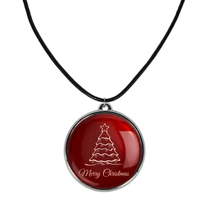 گردنبند خندالو مدل کریسمس Christmas کد 2216422161
