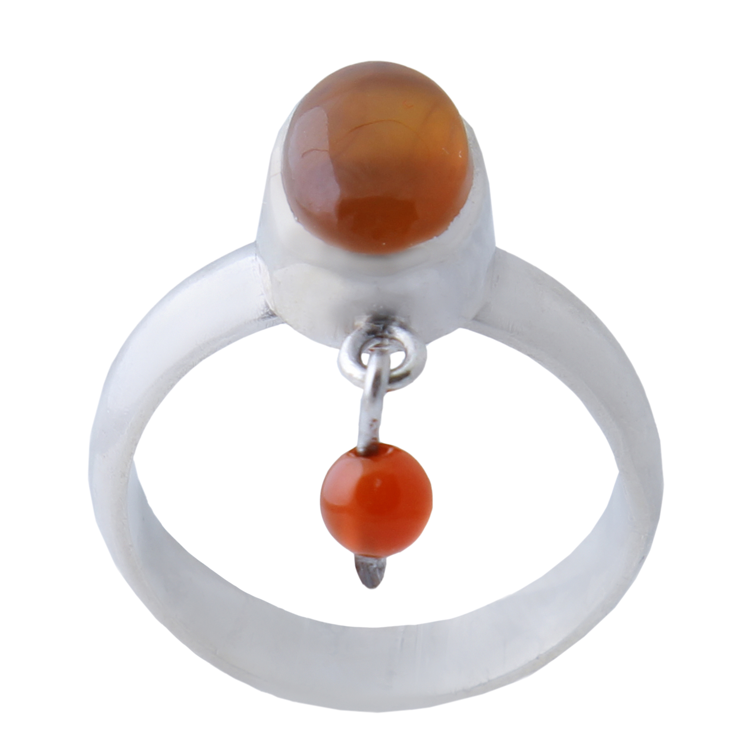    انگشتر نقره زنانه بازرگانی میلادی کد  AW_403