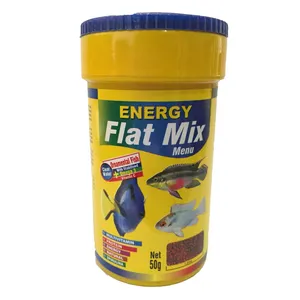 غذا ماهی انرژی مدلFlat mix menu وزن 50 گرم