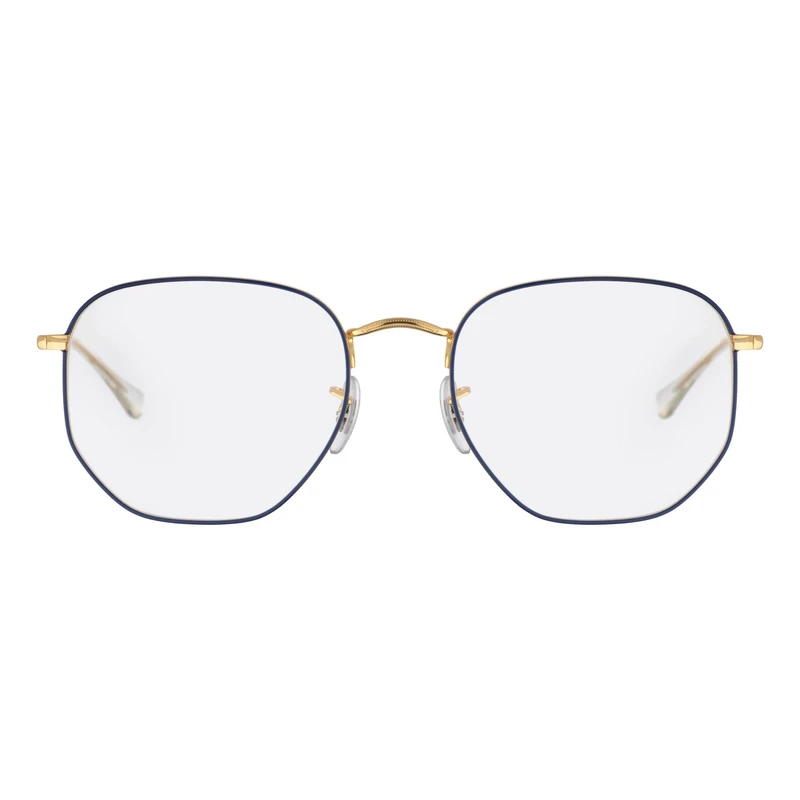 فریم عینک طبی چند ضلعی ری بن مدل 0RX6448F-3105-56 مناسب برای صورت مثلث، مستطیل و لوزی