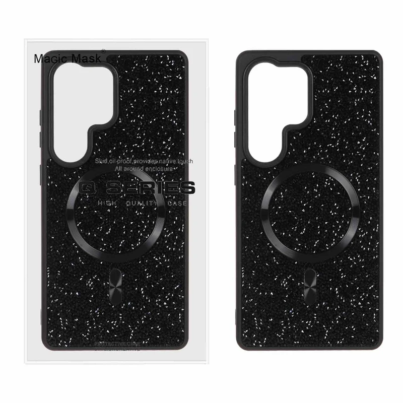 کاور کریتیو مدل نگین دار مگسیف مناسب برای گوشی موبایل سامسونگ Galaxy S23Ultra