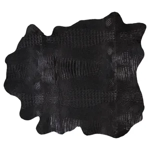چرم طبیعی مدل بزی کورکودیل کد 02G106C