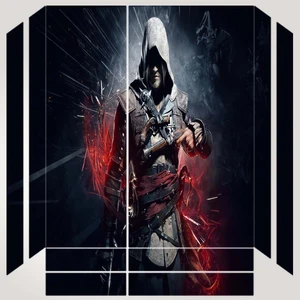 برچسب پلی استیشن ۴ مدل طرح assassins creed game    کد PS-10134