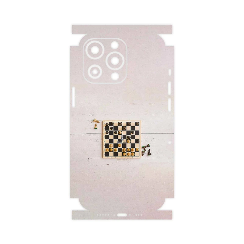 برچسب پوششی ماهوت مدل Chess-FullSkin مناسب برای گوشی موبایل اپل iphone 13 Pro